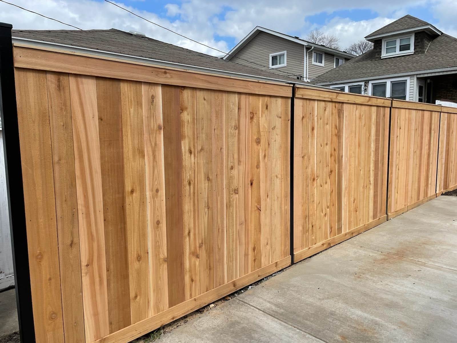 Cedar Privacy Fence